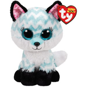 Beanie Boos Atlas Aqua Chevron Räv - TY Gosedjur